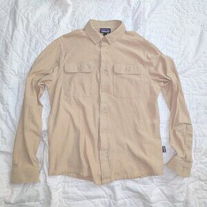 Patagonia Shirt Mens M Brown Button Up Pockets Knoven Outdoor Casual
